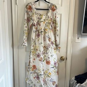 Floral maxi dress